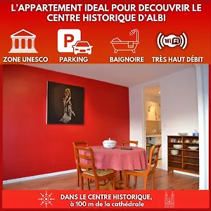  Apartment L'enfant De Boheme D'albi - Centre Unesco - 200m Cathedrale - Parking - Animaux Acceptes France